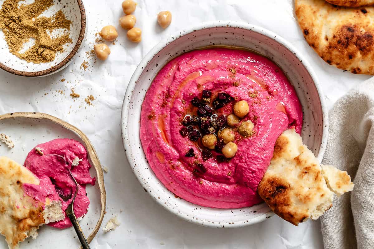Transform Leftover Beets into Creamy, Vibrant Hummus